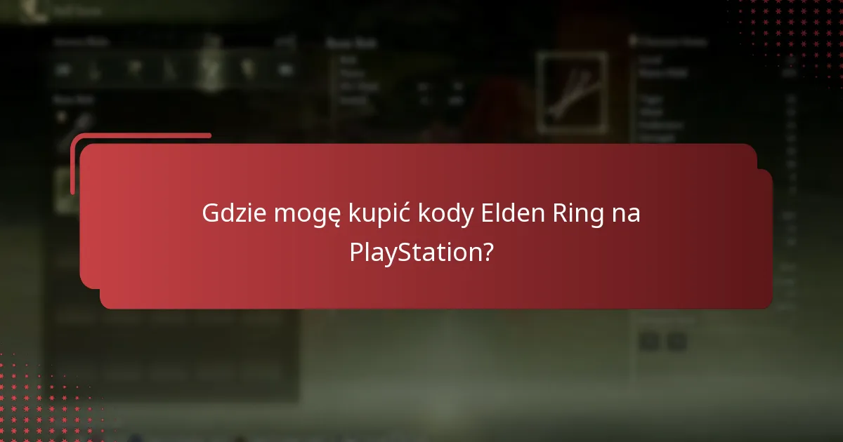 Jak powiązać moje konto PlayStation z Elden Ring?